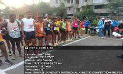 successfully participated  in Shivaji University Inter-Zonal Athletics (Men & Women) Competition