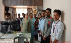 Department of Sociology - study visit to Kriplani Hospital under the paper of Sociology of Health