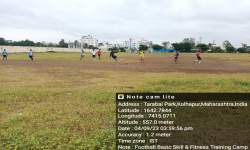 SUCCESSFULLY CONDUCTED FOOTBALL BASIC SKILL & FITNESS TRAINING CAMP PHOTO 23-24