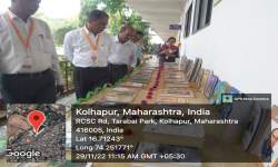 On the occasion of birth anniversary of former Home Minister of India Sardar Vallabhabhai Patel, Cultural Committee & Library Committee of the college jointly  organized Book Exhibition as a part of “Ekata Din