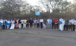 संत गाडगेबाबा जयंतीनिमित्त स्वच्छता अभियान (शिवाजी विद्यापीठ परिसर)