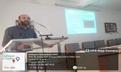 A Report & Photographs of Lead College Workshop organized by the Dept. of Geography on 