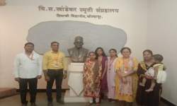 मराठी विभाग अभ्यास सहल वि.स.खांडेकर स्मृती संग्रहालय शिवाजी विद्यापीठ, कोल्हापूर.