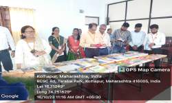 On the occasion of Birth Anniversary of Dr. A.P.J. Abdul Kalam, Library Committee organized Book Exhibition with the theme of “Book Exhibition of Untouchable Books” on 16 October 2023