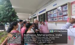 On the occasion of 133rd Birth Anniversary of Dr. S. R. Ranganathan, the wall poster of his life was felicitated on 12th August 2025