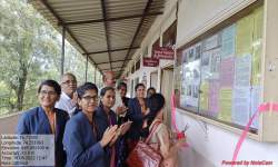 Wall Paper activity on the occasion of Shivaji University Local Inquiry Committee visit for M.Sc. in Statistics