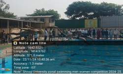 SUCCESSFULLY ORGANISING SHIVAJI UNIVERSITY ZONAL SWIMMING & DIVING COMPETITIONS.