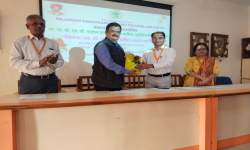 On the occasion of 10th Monthly Memorial Day of  Late Prof. Dr. N. D. Patil, Library Committee has organized a speech on the topic “Prof. Dr. N. D. Patil : kary ani kartrutv” by Hon. Prasad Kulkarni, Secretary, Samajvadi probodhini, Ichalkaranji