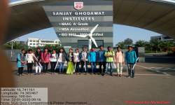 Participation of Students in Dr. Vikram Sarabhai's Cenetary Programme Organized by SGU