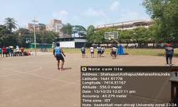 successfully participated in  Shivaji University Zonal Basketball (Men) Tournament