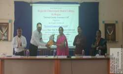 IQAC  Organizes An Expert Lecture on “Revised Framework of AQAR”   Chief Guest: Hon. Dr. Pratibhatai Gaikwad