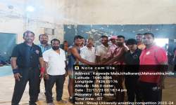 successfully participated in Shivaji University One Zone Free-Style, Greco-Roman Wrestling (Men) Competition 23-24