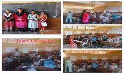 Teaching Session at Korgaokar High School