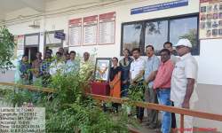 Photopujan on occasion of birth anniversary of Dr. Babasaheb Ambedkar