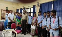 Study visit   (B.Sc. I) to Zoology Department Shivaji University,Kolhapur