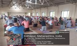 Celebration of International Yoga Day