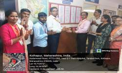 हिंदी दिवस के उपलक्ष्य में ‘साहित्य सौरभ’ भित्तिपत्रिका का विमोचन