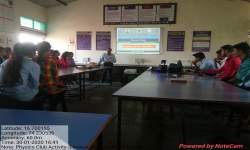 Tension Free Studies and Exams-Physics Club Activity