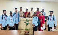 Participation of students in one day workshop Organized by Kamala  College, Kolhapur