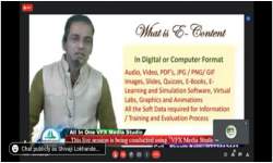 Workshop on Online Teaching Using VFX Studio and Innovative Online Teaching Methods.