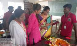 RAYAT SHIKSHAN SANSTHA’S RAJARSHI CHHTRAPATI SHAHU COLLEGE, KOLHAPUR DEPARTMENT OF BOTANY, CULTURAL COMMITTEE Green Club, Nature Club and IQAC  Academic year 2024-25 Organize  FLOWER ARRANGEMENT COMPETITION  On the occasion of  Padmabhushan Dr. Karmveer Bhaurao Patil Jayanti