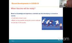 Online National Webinar on “Recent Developments in COVID19