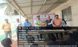 SHIVAJI UNIVERSITY INTER-ZONAL SWIMMING & DIVING COMPETITIONS OPENING PROGRAM PHOTO