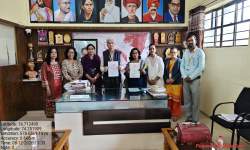 MoU by Department of Botany with Gardens Club, Kolhapur