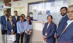 Inauguration of Departmental Wallpaper IMPULSE on topic:Conjunctivitis on Occasion of Independence day