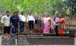 Uprooted Tree Plantation  (Department of Botany)