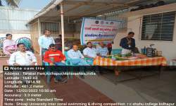 PHOTO- Shivaji University inter zonal swimming competition male female successfully conducted