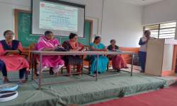 Health Care Center & Dept. of Zoology Jointly organize Health Checkup Camp