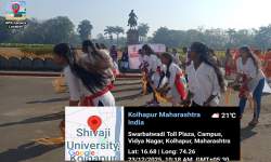 Participation in 'Granth Dindi- Festival of Books' organized by Shivaji University, Kolhapur
