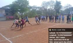 Annual sport day  activity Kabaddi