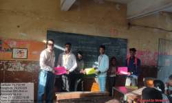 'Health and Hygiene' extension activity organized by Department of  Zoology  at Korgaonkar Highschool.Kolhapur