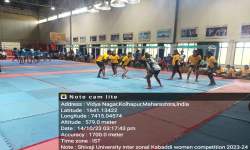 successfully participated in Shivaji University Inter-Zonal Kabaddi (Women) Tournament 23-24 Photo