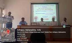 100th Death Anniversary of Rajarshi Chh. Shahu Maharaj : Welcome & Introduction by Hon. Prin. Dr. V. V. Killedar