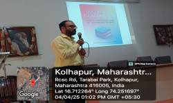 Staff Academy organised Lecture on The working classroom by Assi.Prof.Mr.pratik Sarkale.