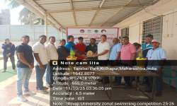 SUCCESSFULLY ORGANISING SHIVAJI UNIVERSITY  ZONAL SWIMMING & DIVING COMPETITIONS WINNER PHOTO