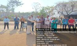 Annual Sport Mahotsav  Opening Programme Tug of War Match Photo