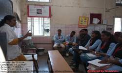 समाजशास्त्र विभाग -जिल्हा प्रतिबंध व नियंत्रण कक्षास भेट