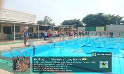 SUCCESSFULLY ORGANISING SHIVAJI UNIVERSITY  ZONAL SWIMMING & DIVING COMPETITIONS