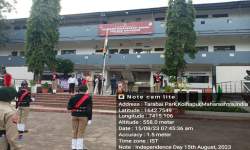 FLAG HOISTING PHOTO-INDEPENDENCE DAY – 15th AUGUST, 2023