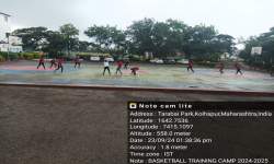 SUCCESSFULLY CONDUCTED BASKETBALL MEN’S COACHING & TRAINING CAMP
